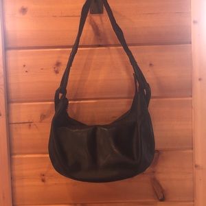 Black leather J.Jill purse.